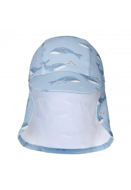Plážová šiltovka s ochranou krku Ocean Splash veľ. 3