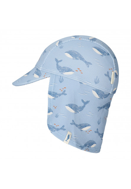 Plážová šiltovka s ochranou krku Ocean Splash veľ. 3