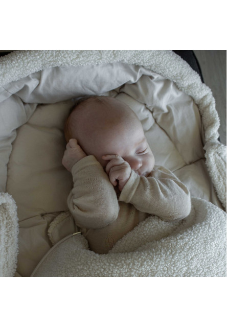 Fusak péřový Fnugg Teddy Ivory