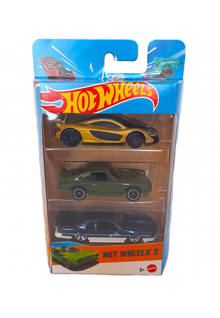 Hot Wheels Autíčka sada 3ks