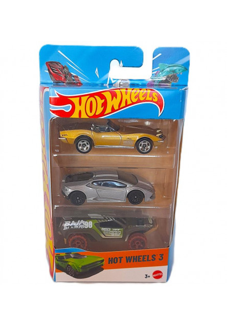 Hot Wheels Autíčka sada 3ks