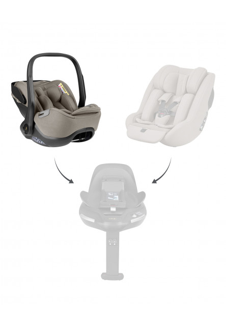 Autosedačka 40-87 cm i-Class i-SIZE Champagne