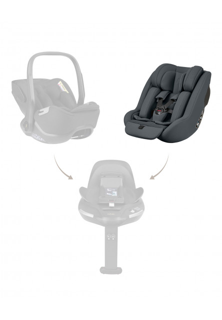 Autosedačka 40-105 cm i-Class Plus i-SIZE Graphite