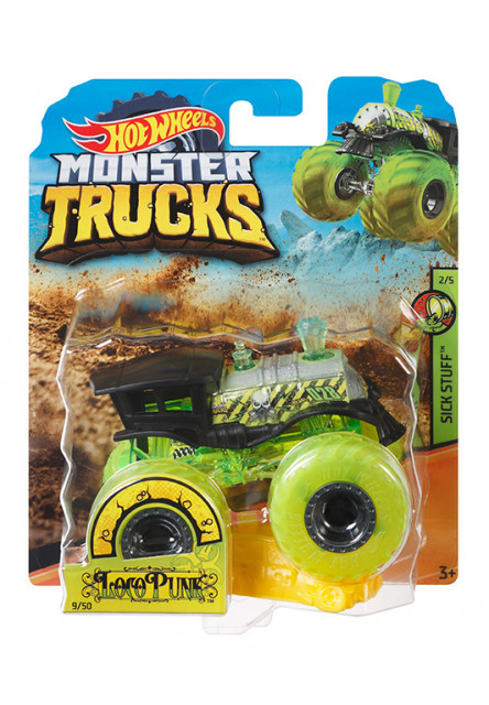Hot Wheels MONSTER TRUCKS kaskadérske kúsky asst