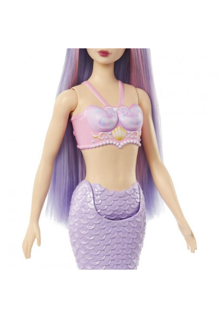 Barbie rozprávková morská panna - FIALOVÁ