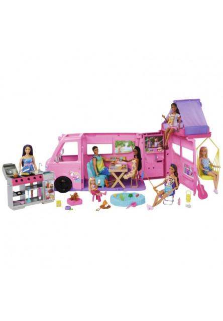 Barbie karavan snov so stanom 