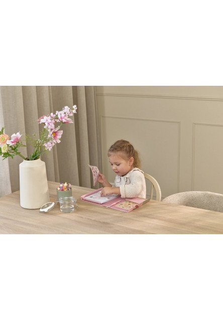 Omalovánky s vodovkami a samolepkami Rosa Fairy Garden