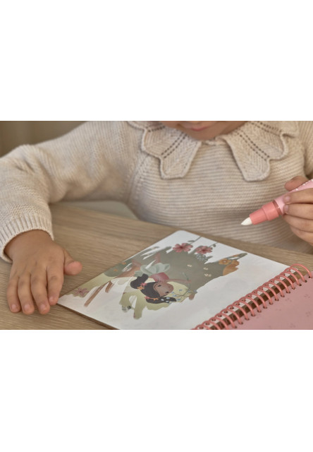 Kníha kúzlenia s vodou Rosa Fairy Garden