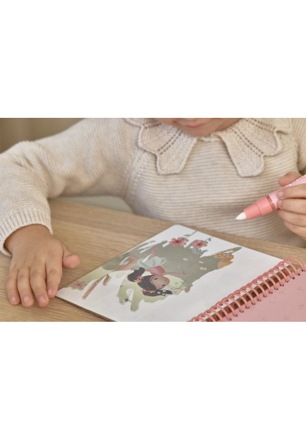 Kníha kúzlenia s vodou Rosa Fairy Garden