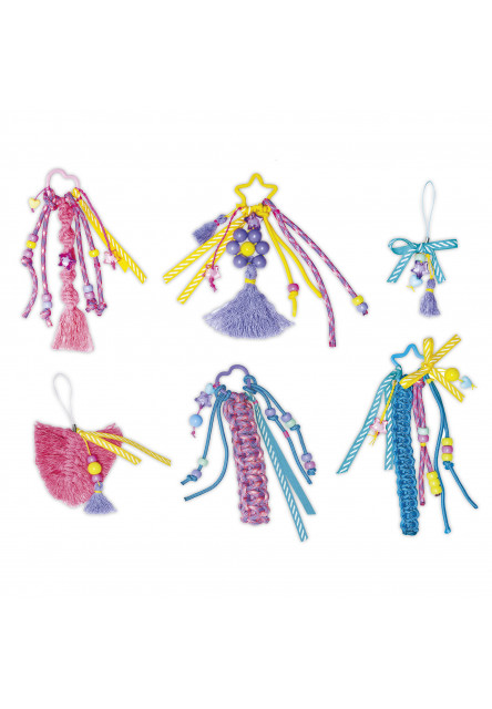 Atelier Sada Výroba šperkov XXL Prívesky na tašky 6 ks od 7 rokov