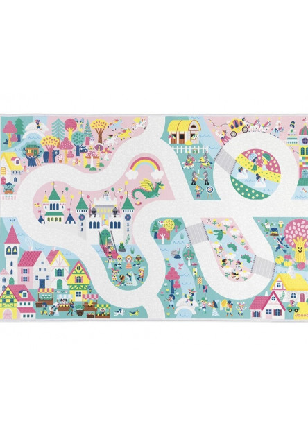 Cross roads Koberec a hracia podložka na zem pre dievčatá Magické kráľovstvo 120 x