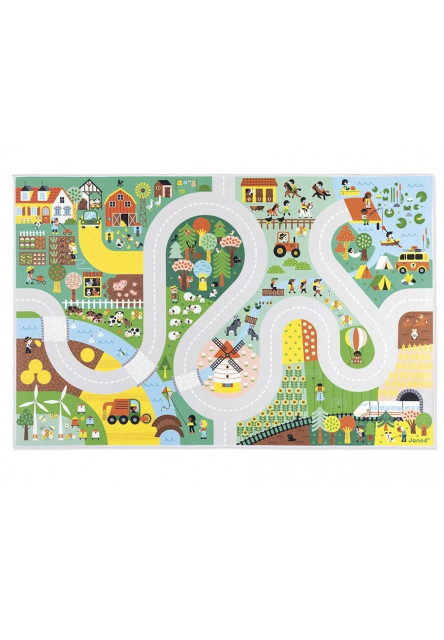 Cross roads Koberec a hracia podložka na zem Na vidieku 120 x 78 cm