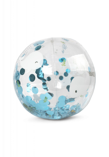 Plážová lopta alfie - christian´s whale tales confetti