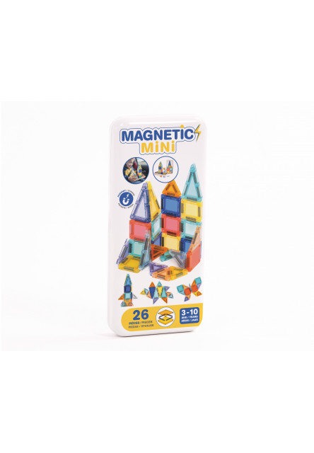 Magnetická stavebnice mini 26 ks