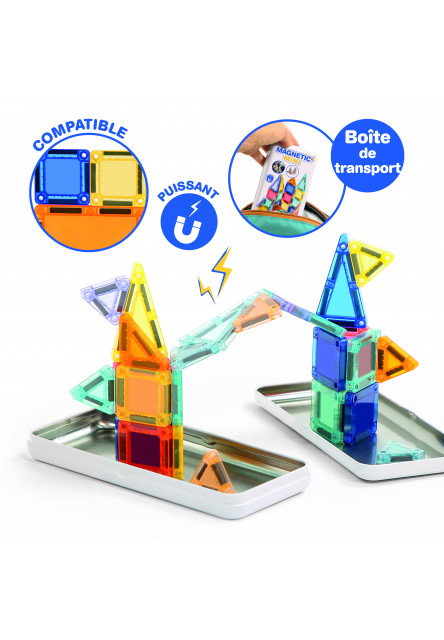Magnetická stavebnice mini 26 ks