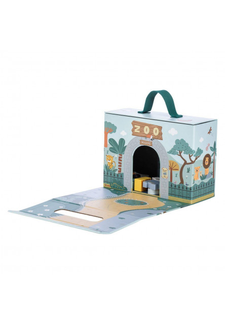 Free2Play Skládací domeček se zvířátky