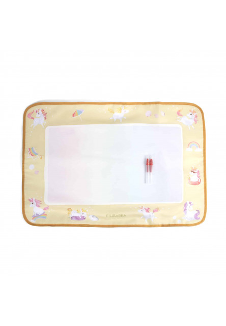 Vodová maliarska podložka - unicorn shores