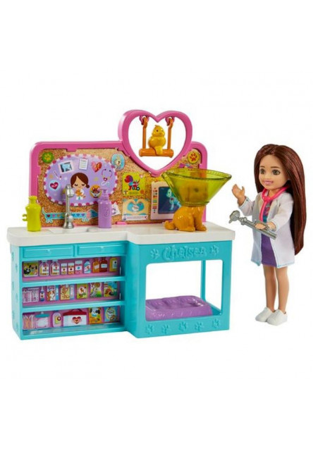 Barbie Chelsea veterinárka herný set 