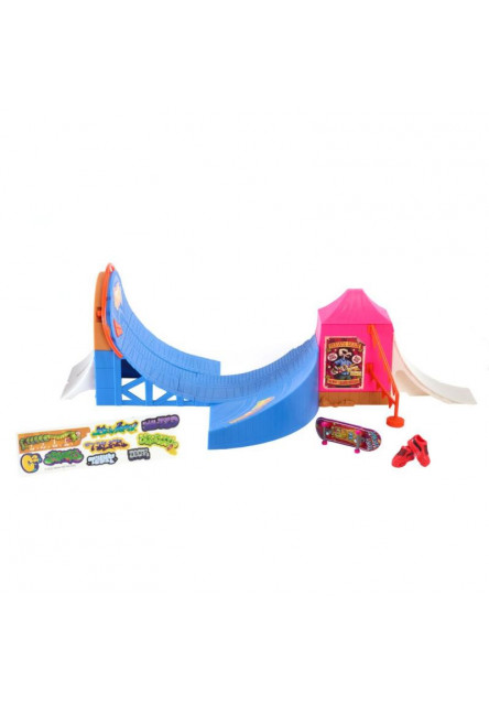 Hot Wheels skates zábavný fingerboard  skatepark 