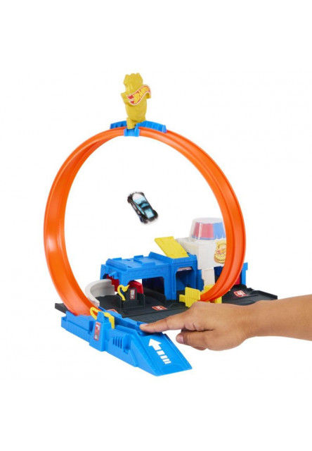 Hot Wheels city super policajná stanica 