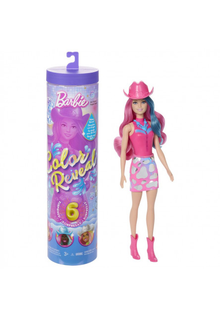 Barbie COLOR REVEAL Barbie disco hviezda asst 