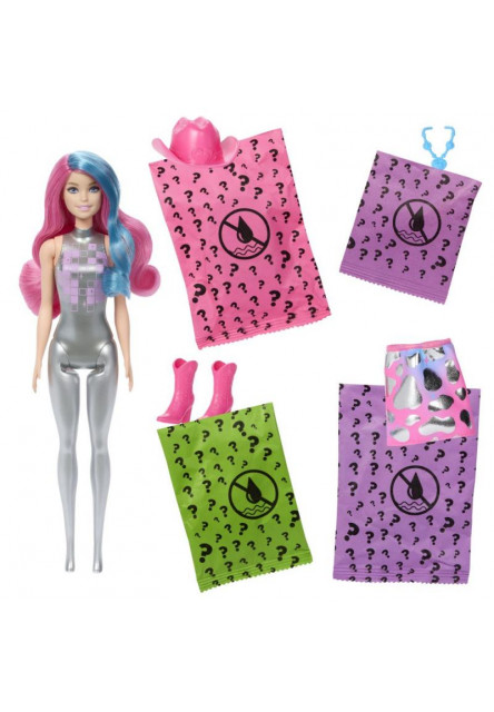 Barbie COLOR REVEAL Barbie disco hviezda asst 