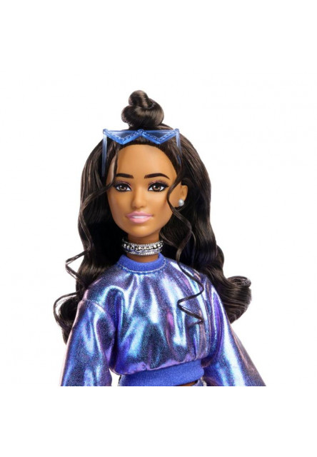Barbie Deluxe modelka  - MODRÝ TOP