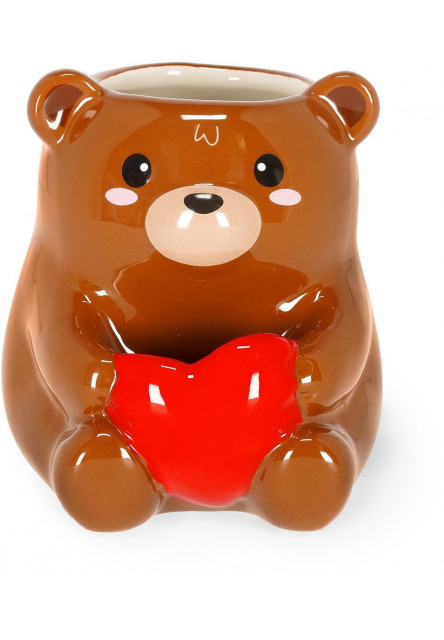 Keramický stojan na ceruzky Legami - Desk Friends - Teddy Bear