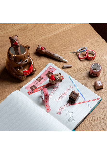 Keramický stojan na ceruzky Legami - Desk Friends - Teddy Bear