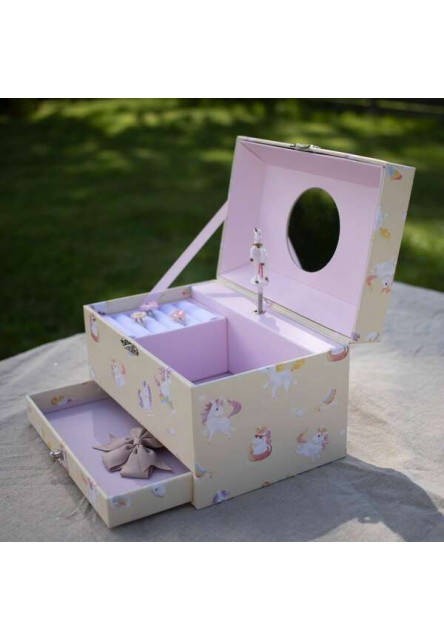 Hudobná šperkovnica - unicorn