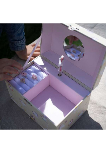 Hudobná šperkovnica - unicorn