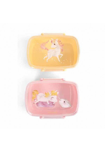 Desiatové boxy - unicorn shores - 2ks