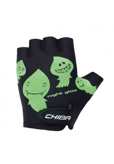Chiba Detské cyklistické rukavice COOL KIDS GHOST L