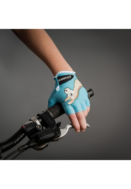 Chiba Detské cyklistické rukavice Cool Kids Lama S