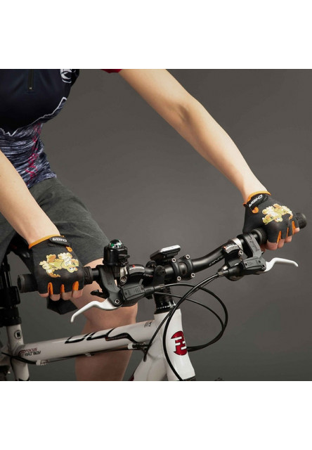 Chiba Detské cyklistické rukavice COOL KIDS Crocodile M