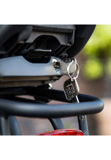 Sedadlo JUNIOR bez adaptéra zadné Bincho Čierna/Kurumi Hnedá Bincho Čierna/Kurumi Hnedá