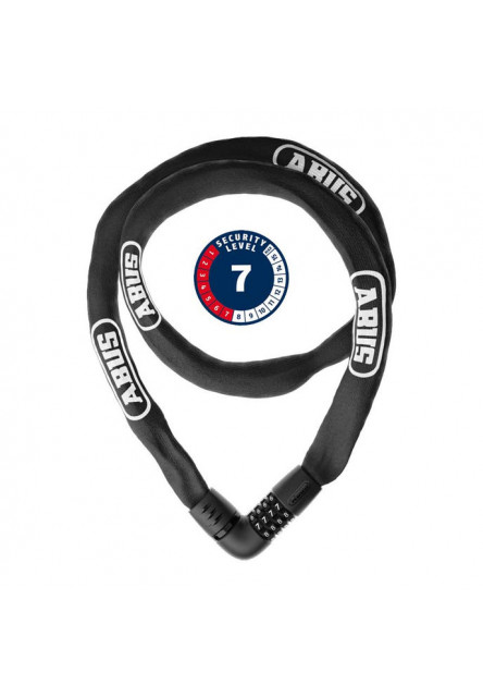 ABUS Zámok na bicykel Tresor 6807C/140 čierny