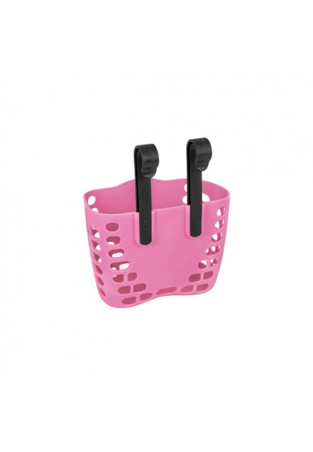 Force Detský košík na riadidlá Ružová