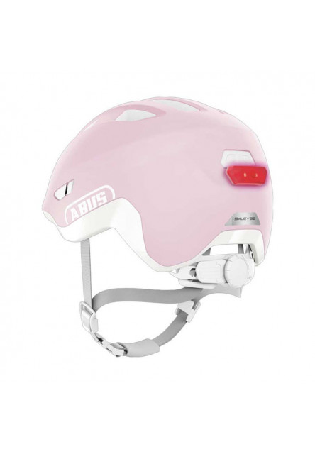 ABUS Detská cyklistická prilba Smiley 3.0 ACE LED pure rose 2026 M