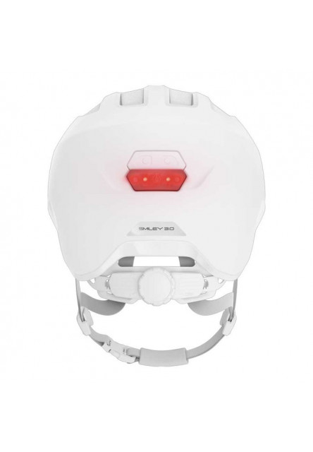 ABUS Detská cyklistická prilba Smiley 3.0 ACE LED pure white 2026 M