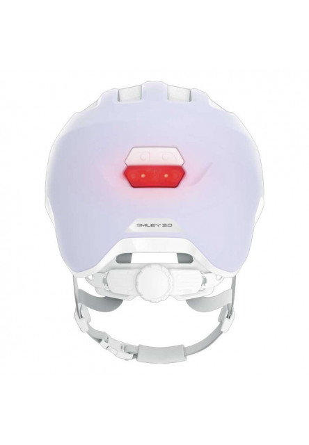 ABUS Detská cyklistická prilba Smiley 3.0 ACE LED pure lavender 2026 M
