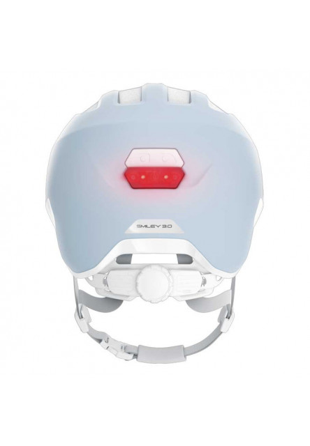 ABUS Detská cyklistická prilba Smiley 3.0 ACE LED pure aqua 2026 S