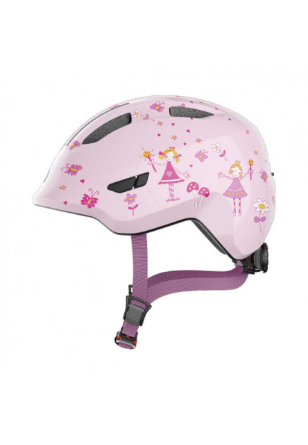 ABUS Detská cyklistická prilba Smiley 3.0 rose princess 2026 S