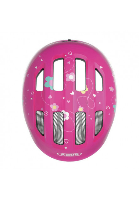 ABUS Detská cyklistická prilba Smiley 3.0 pink butterfly 2026 S