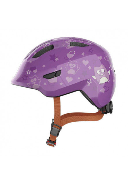 ABUS Detská cyklistická prilba Smiley 3.0 purple star 2026 S
