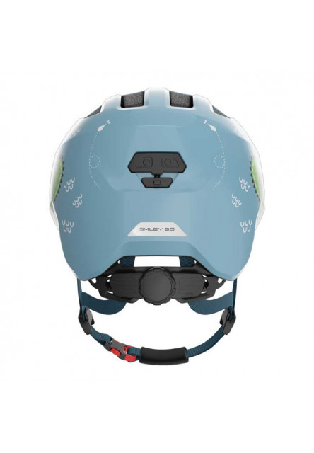 ABUS Detská cyklistická prilba Smiley 3.0 blue croco 2026 S