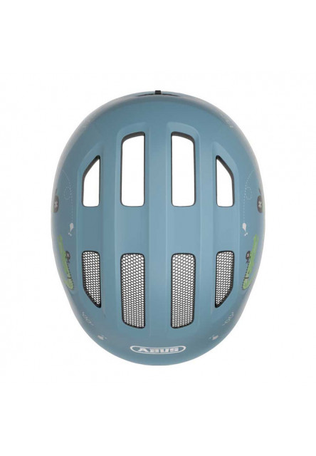 ABUS Detská cyklistická prilba Smiley 3.0 blue croco 2026 M