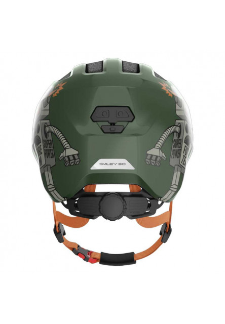 ABUS Detská cyklistická prilba Smiley 3.0 green robo 2026 M