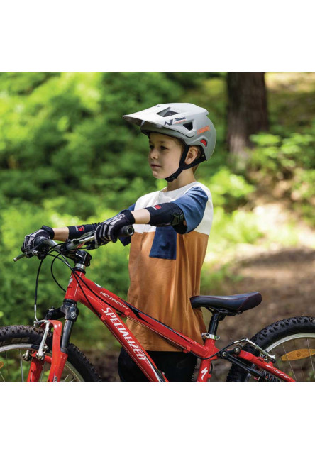 ABUS Detská cyklistická prilba YouDrop FF Ti silver 2026 S