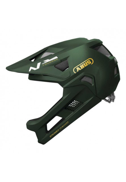 ABUS Detská cyklistická prilba YouDrop FF moss green 2026 S